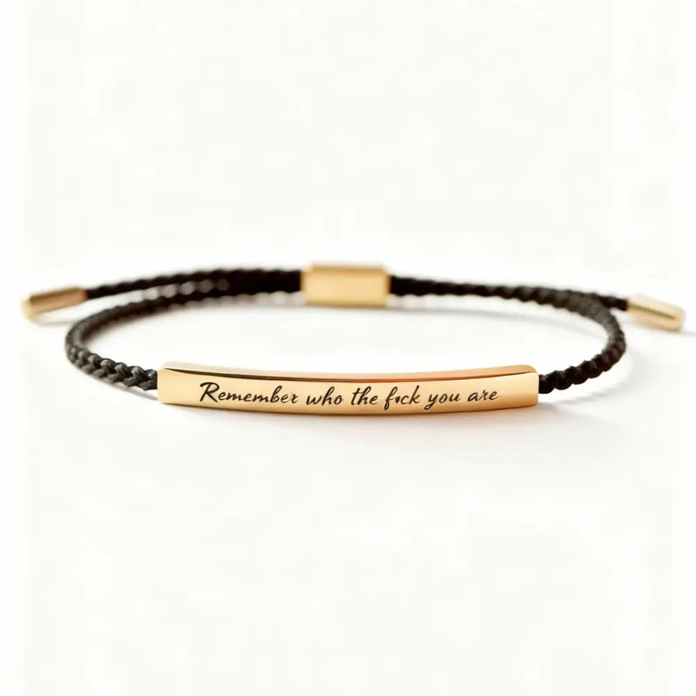 Embrace Your True Self - Inspirational Bracelet