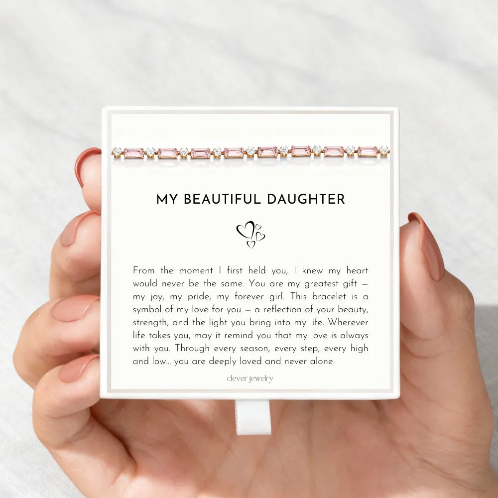 Forever in My Heart - Beautiful Daughter Bracelet