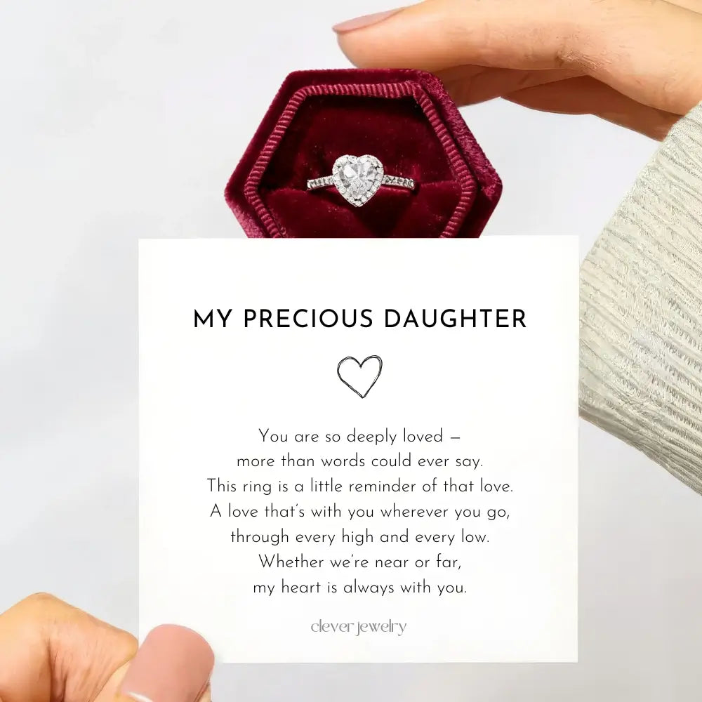 Forever in My Heart Ring - A Special Gift for My Daughter