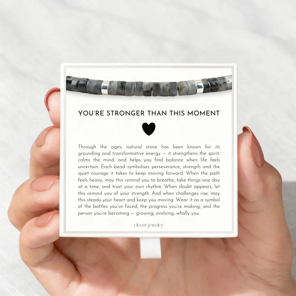 Bracelet: You Are Stronger Than This Moment