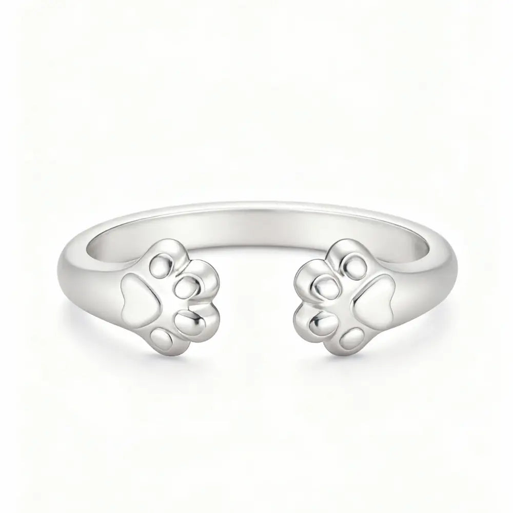 Heavenly Paw Embrace Ring