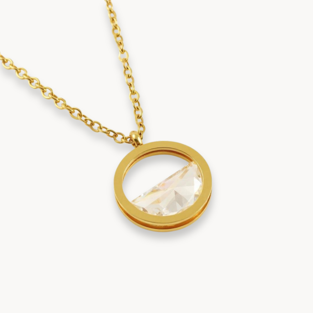 Layered Depth Pendant Necklace