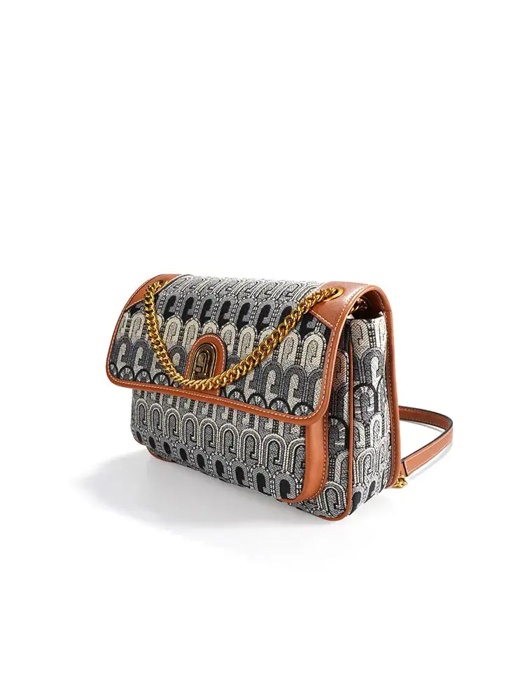 Mini Crossbody Box Bag in G-Jacquard Fabric