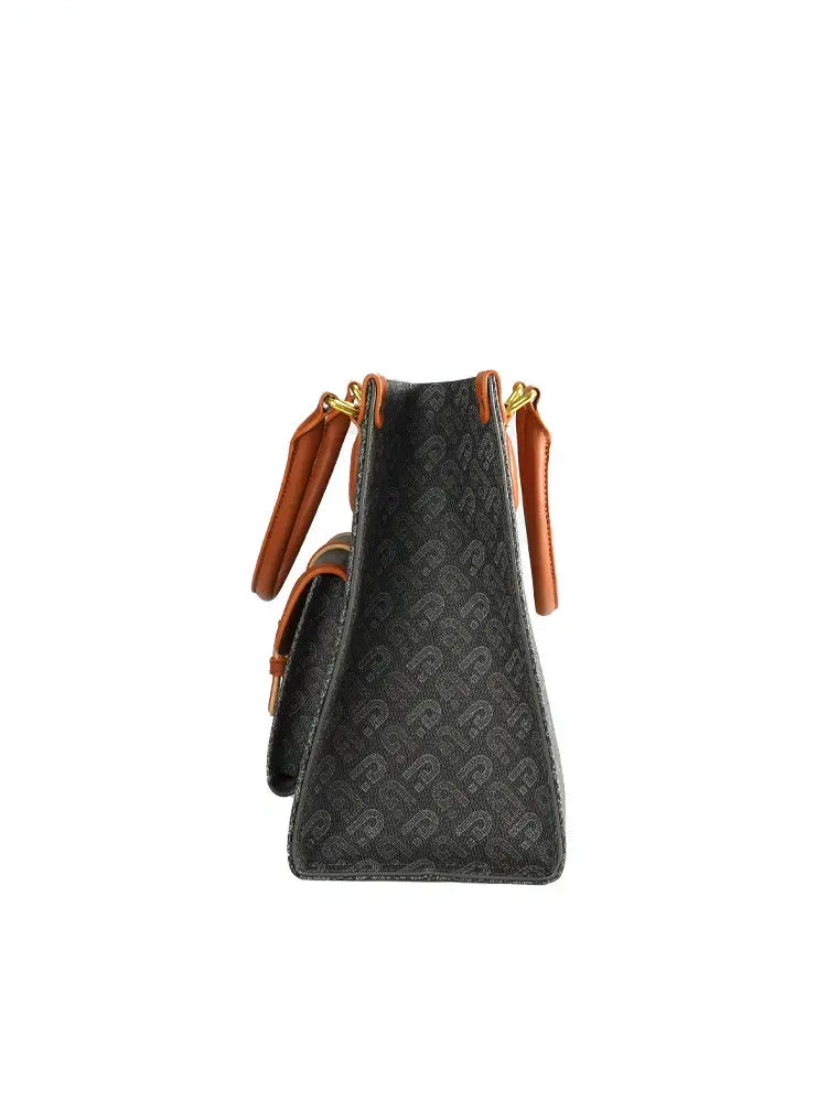 Urban Chic Oversized Letter Graphic Tote Bag
