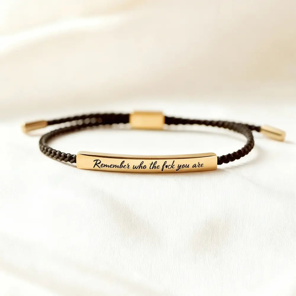 Embrace Your True Self - Inspirational Bracelet