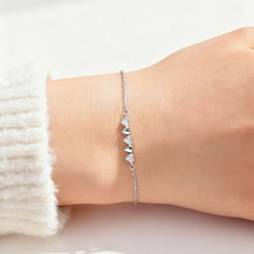 Forever in My Heart Bracelet for My Beloved Daughter