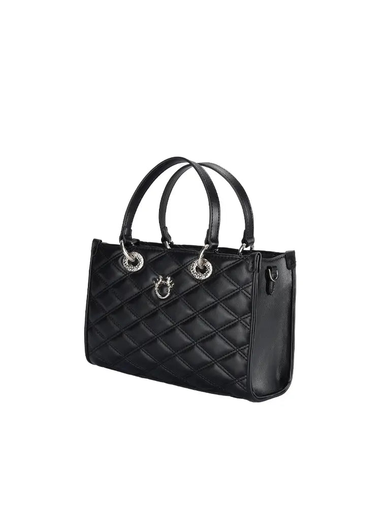 Chic European Quilted Chain Shoulder Crossbody Bag