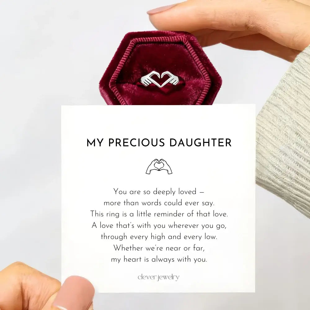 Love Ring for My Daughter - A Token of My Affection