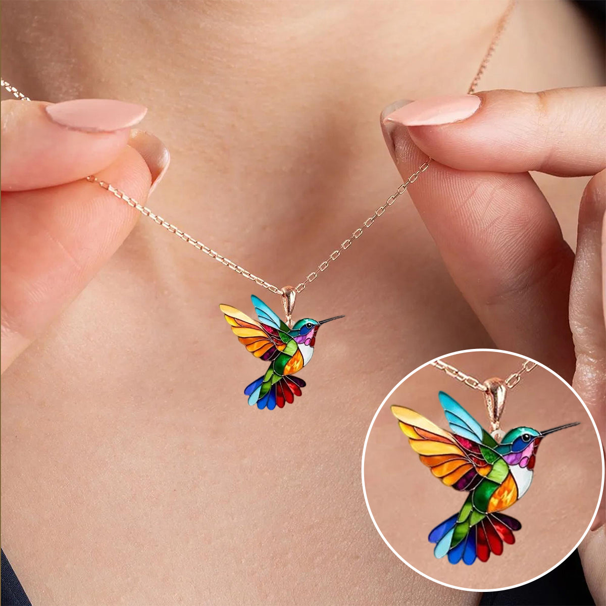 Hummingbird Necklace