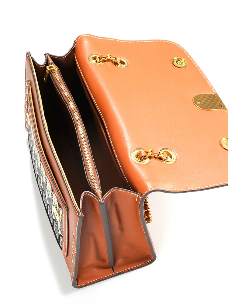 Crossbody Shoulder Bag in G-Jacquard Fabric