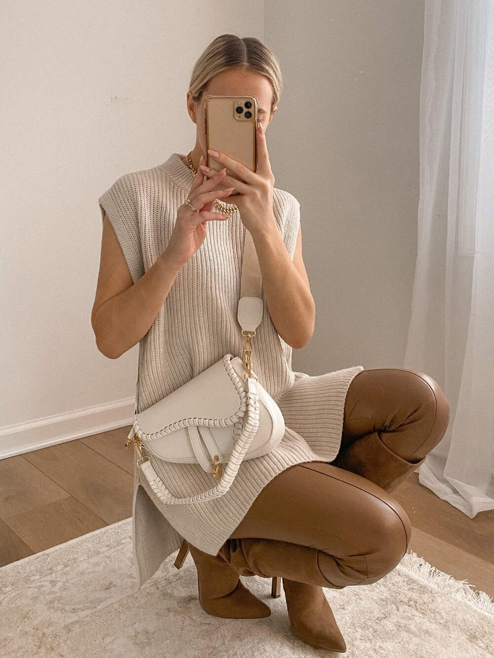 Crossbody Saddle Purse
