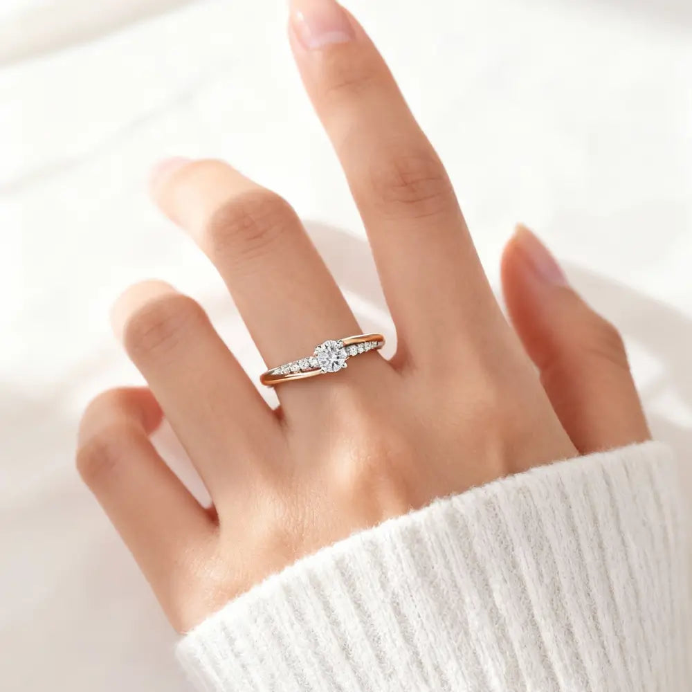 Forever in My Heart - Granddaughter Eternity Ring
