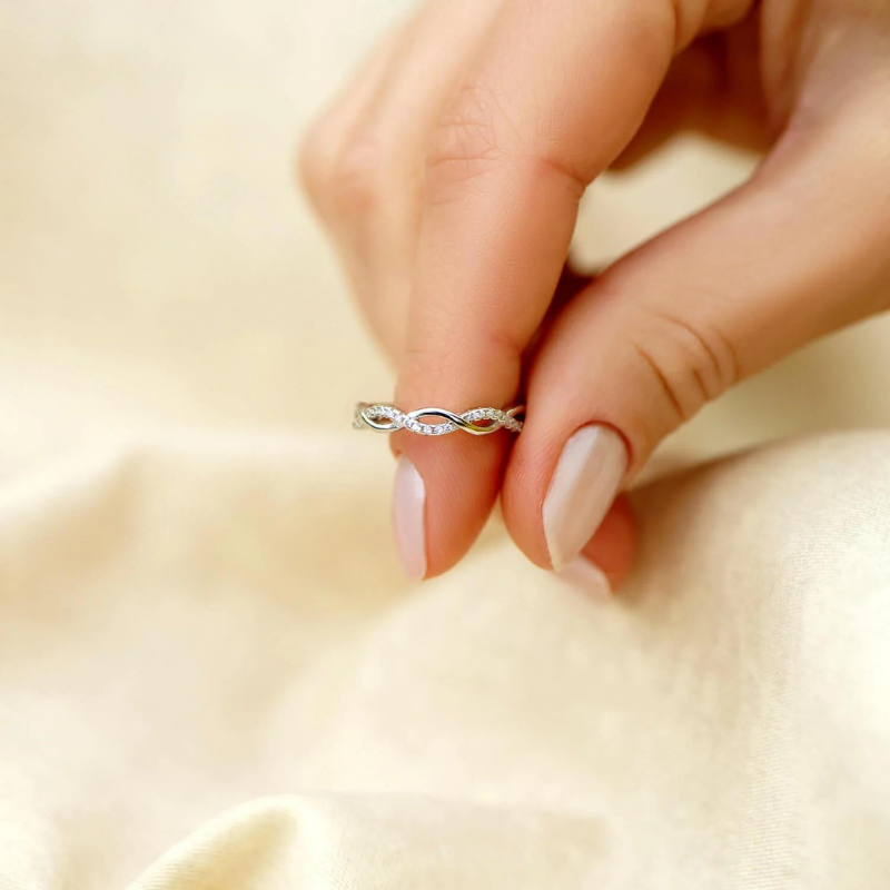 Twisted Highs & Lows Ring