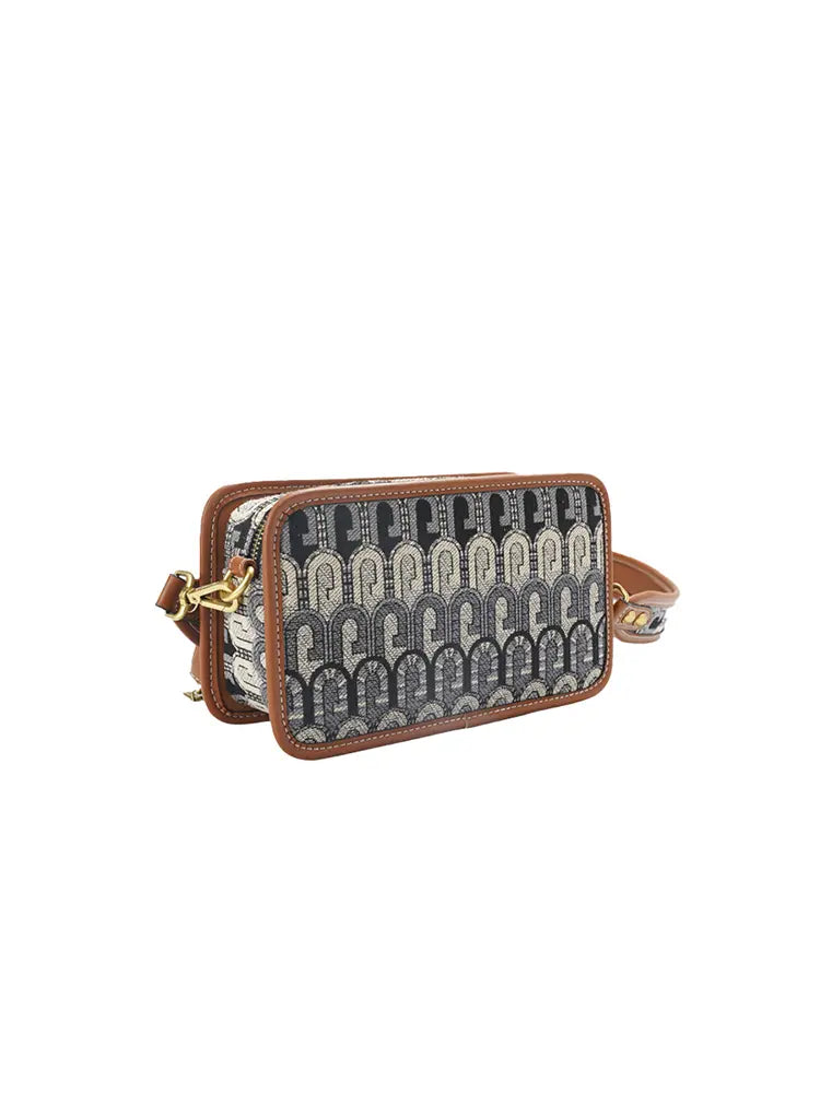 G-Jacquard Fabric Crossbody Camera Bag