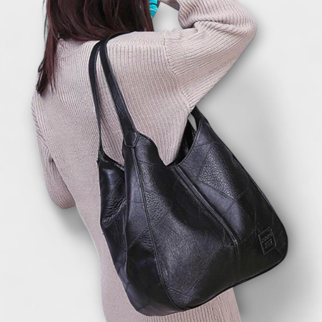 Olivia - Classic Leather Vintage Handbag