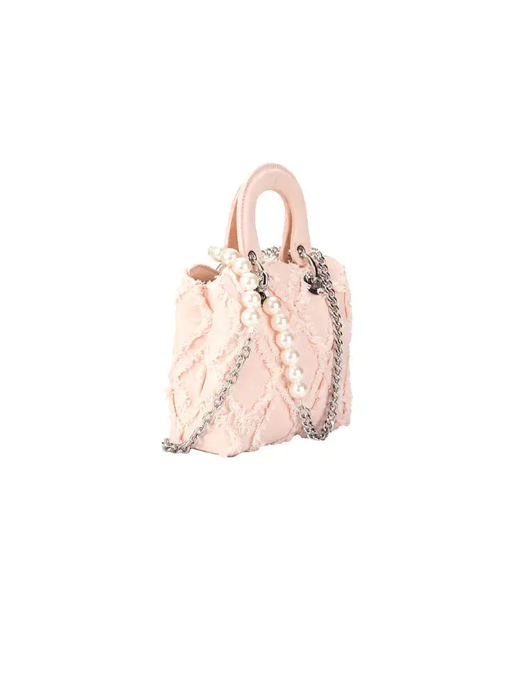New Summer Denim Flap Shoulder Bag with Top Handle