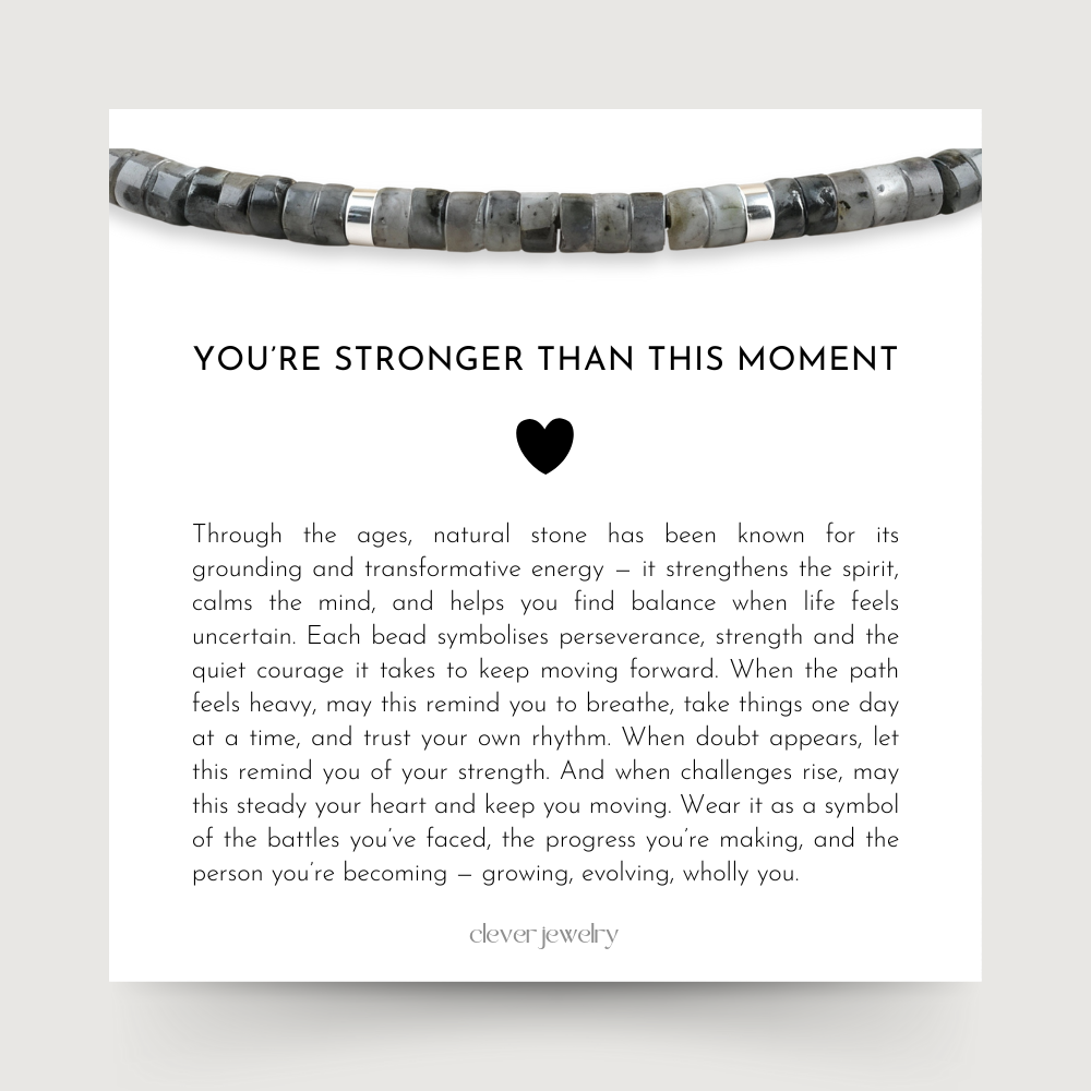 Bracelet: You Are Stronger Than This Moment