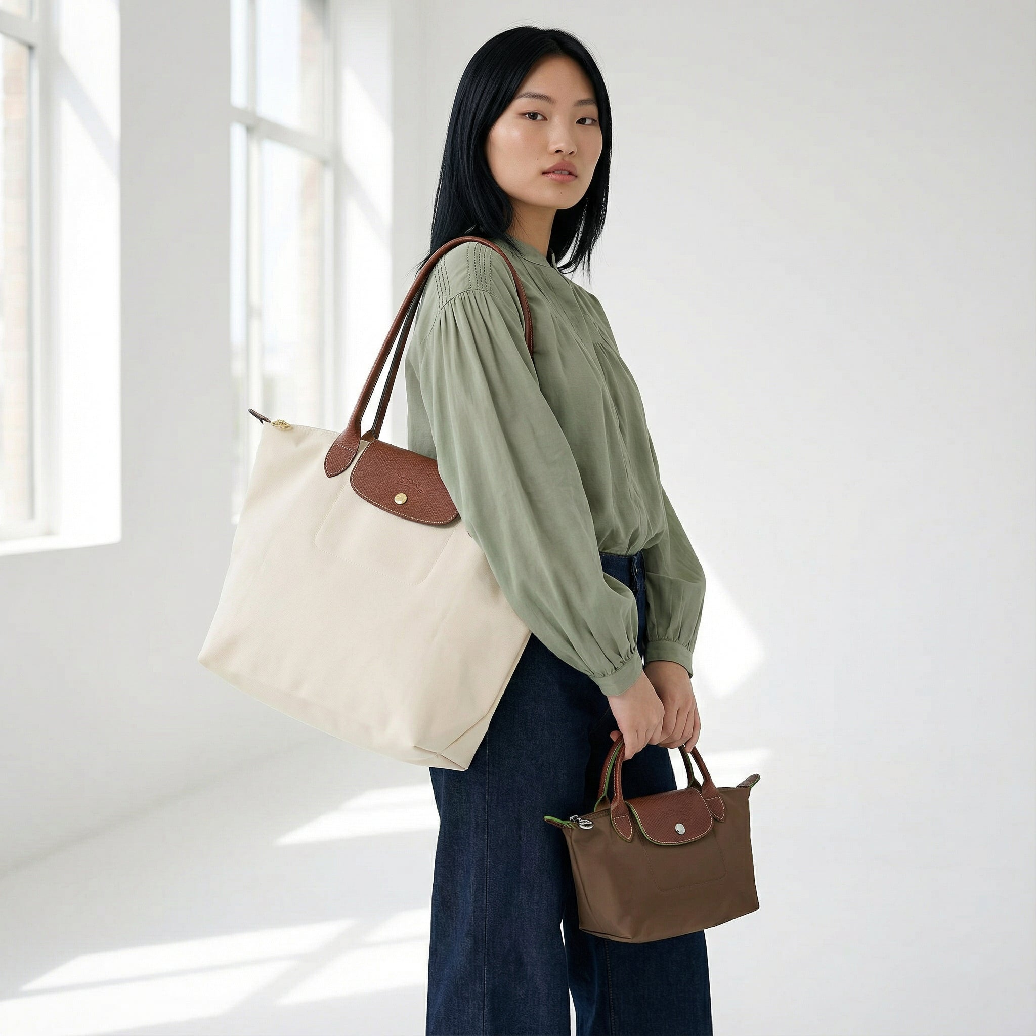 Longchamp - Oversized Le Pliage Tote Bag