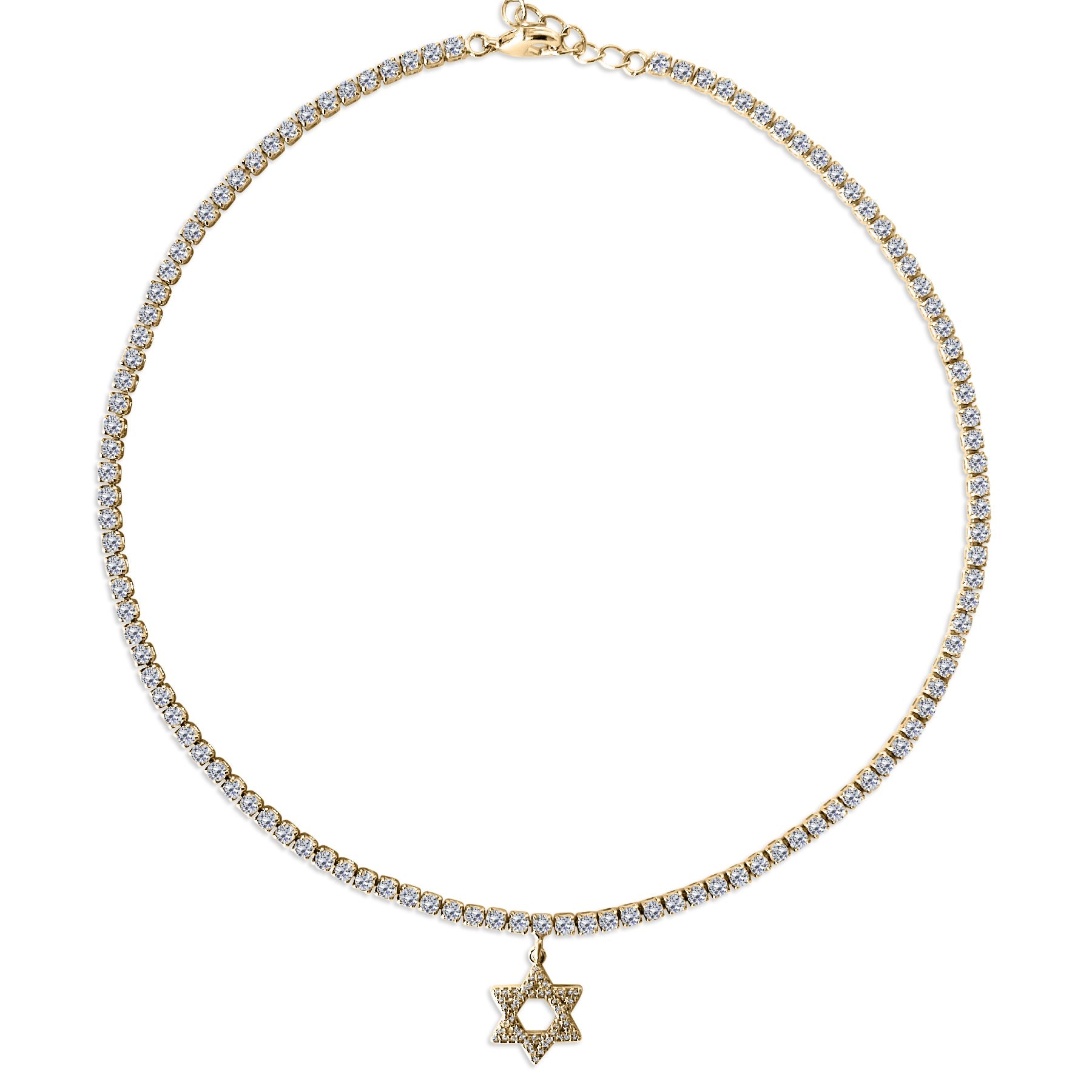 Guiding Faith Star of David Necklace - Gold Filled