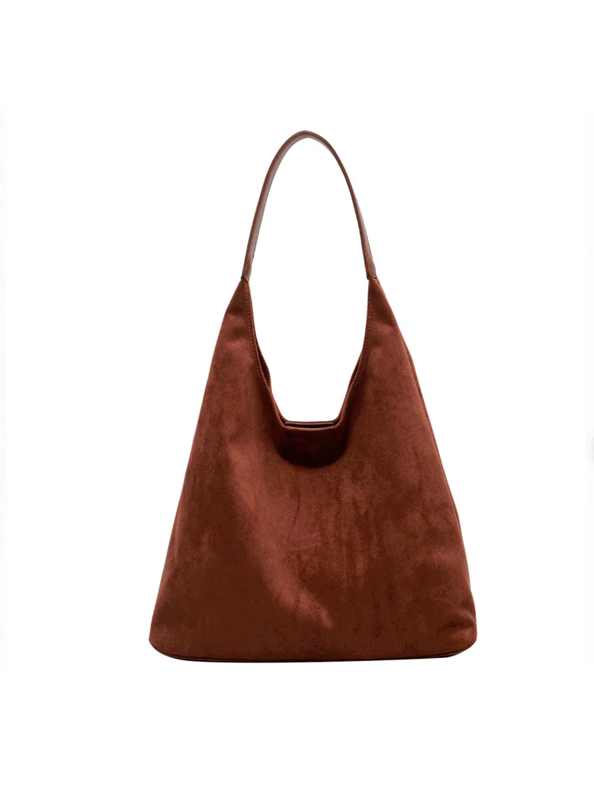 Luxurious Matte Suede Tote Bag
