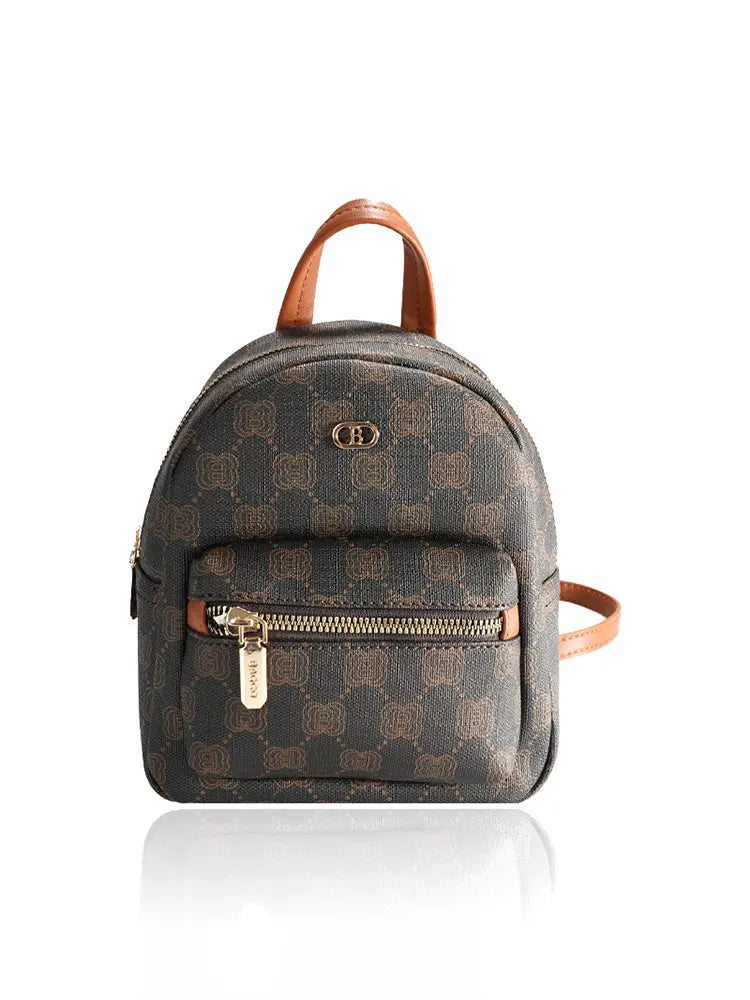 Checker Pattern Backpack