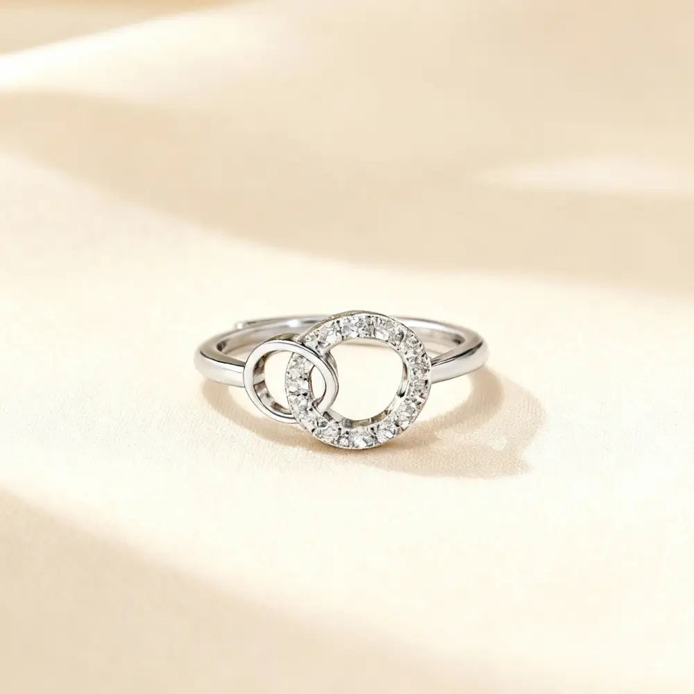 My Cherished Granddaughter - Forever Connected Ring