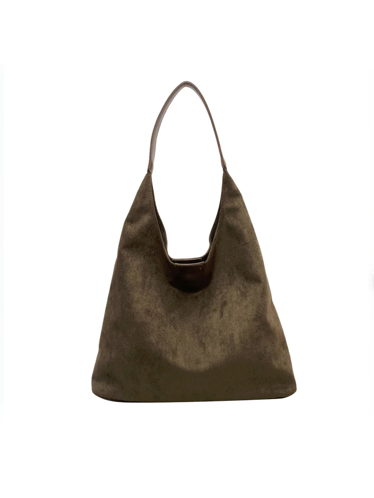 Luxurious Matte Suede Tote Bag