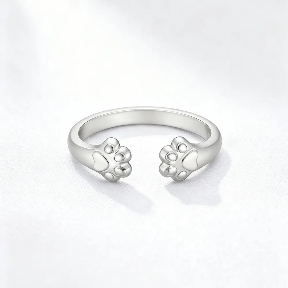 Heavenly Paw Embrace Ring
