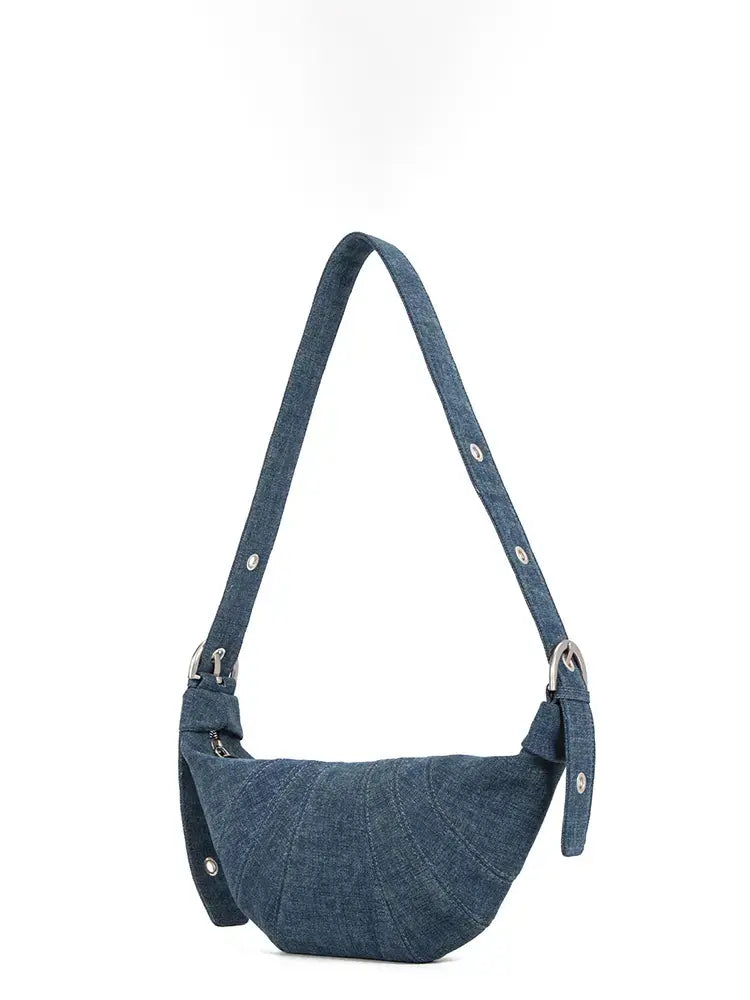 Distinctive Women's Denim Shoulder Bag