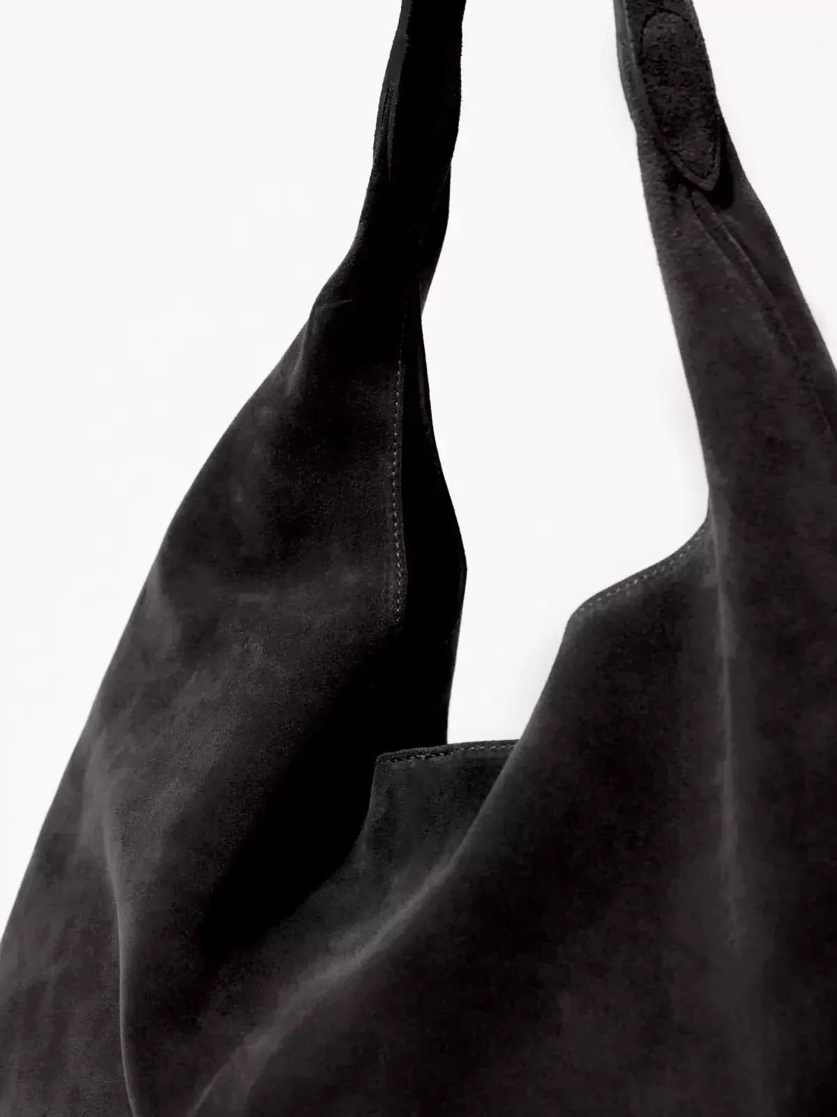 Luxurious Matte Suede Tote Bag
