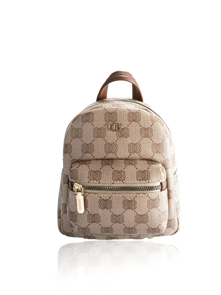 Checker Pattern Backpack