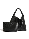 Eco-Friendly Vegan Intrecciato Shoulder Bag