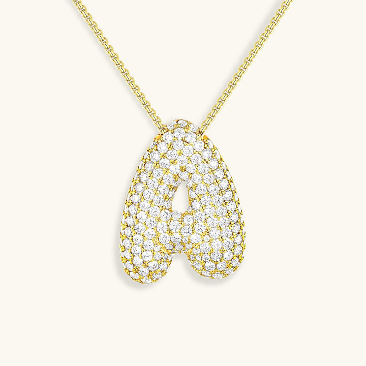 Melanie – Double Heart Gold Necklace