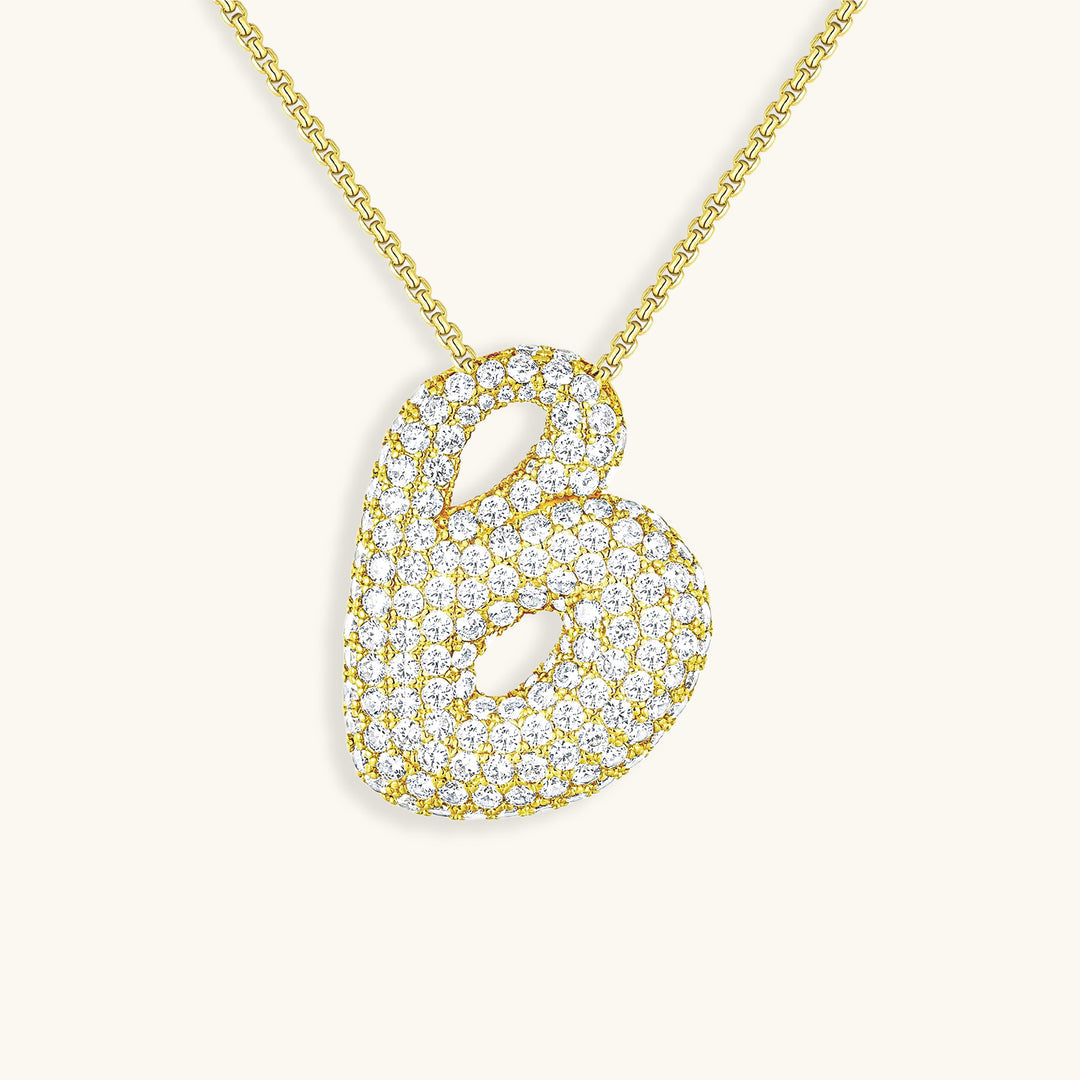 Melanie – Double Heart Gold Necklace