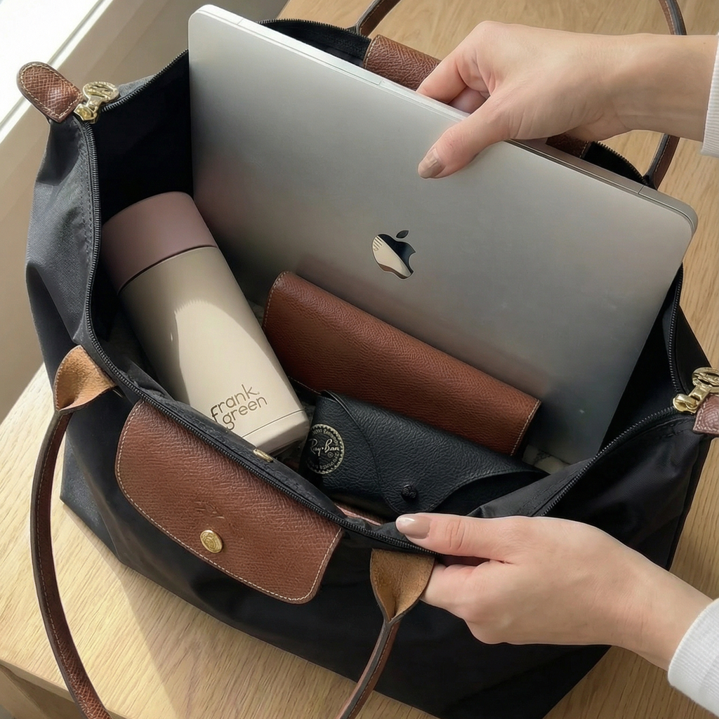 Longchamp - Oversized Le Pliage Tote Bag