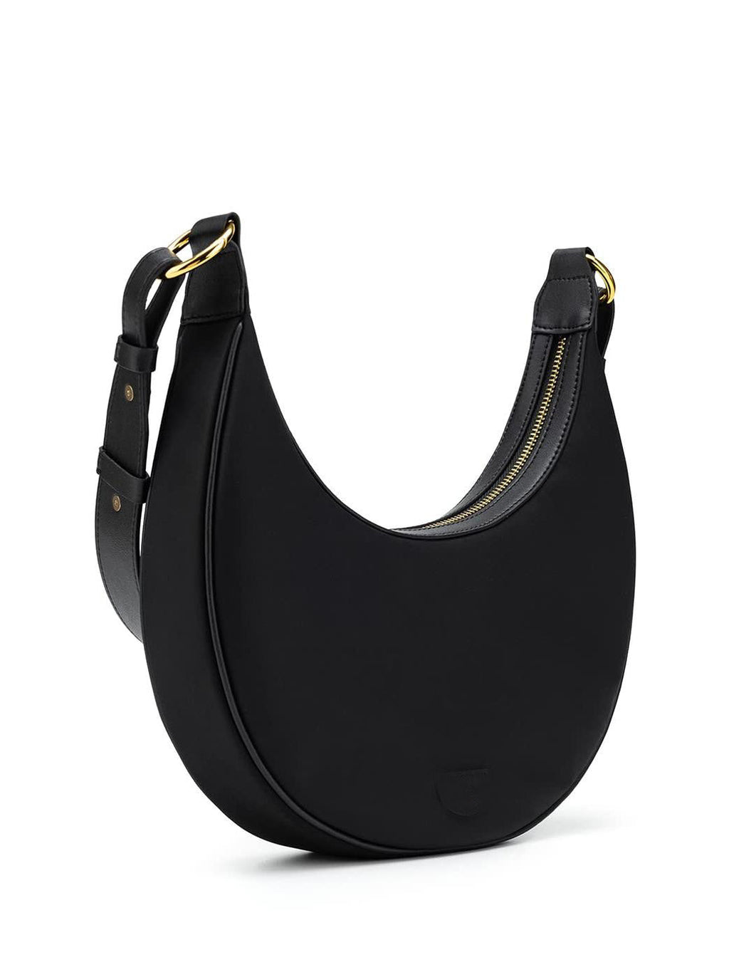 Crescent-Shaped Shoulder Bag
