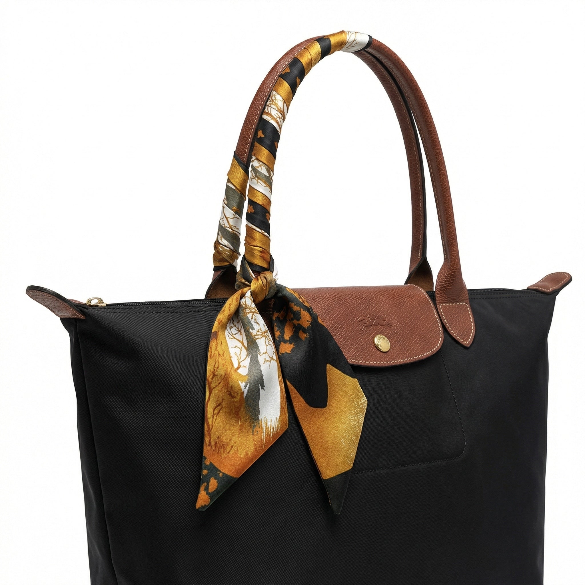 Silk Scarf Tote