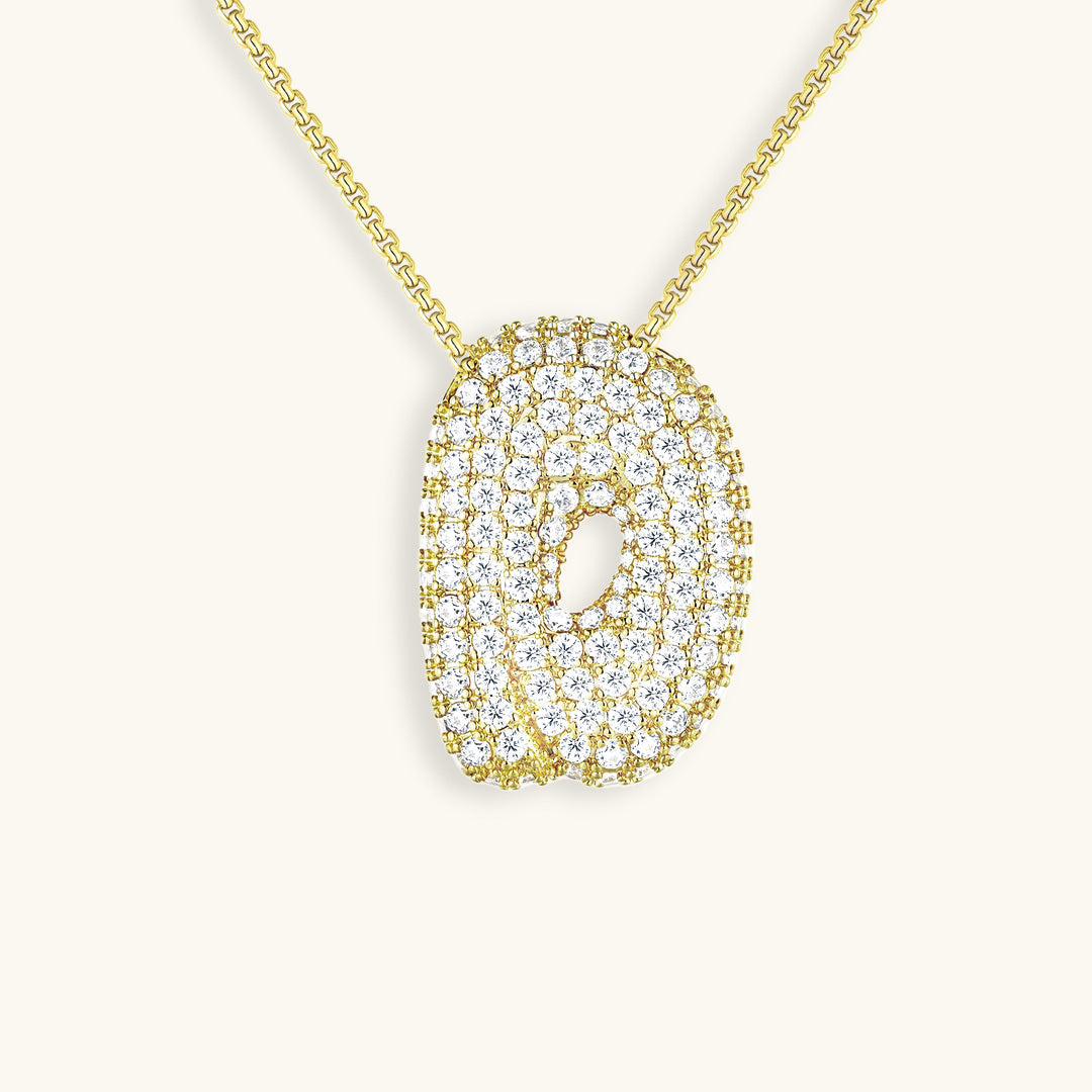 Melanie – Double Heart Gold Necklace