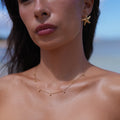 Double-Design Gold Necklace