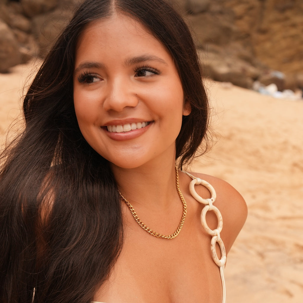 Elisabeth – Oversized Gold Link Chain