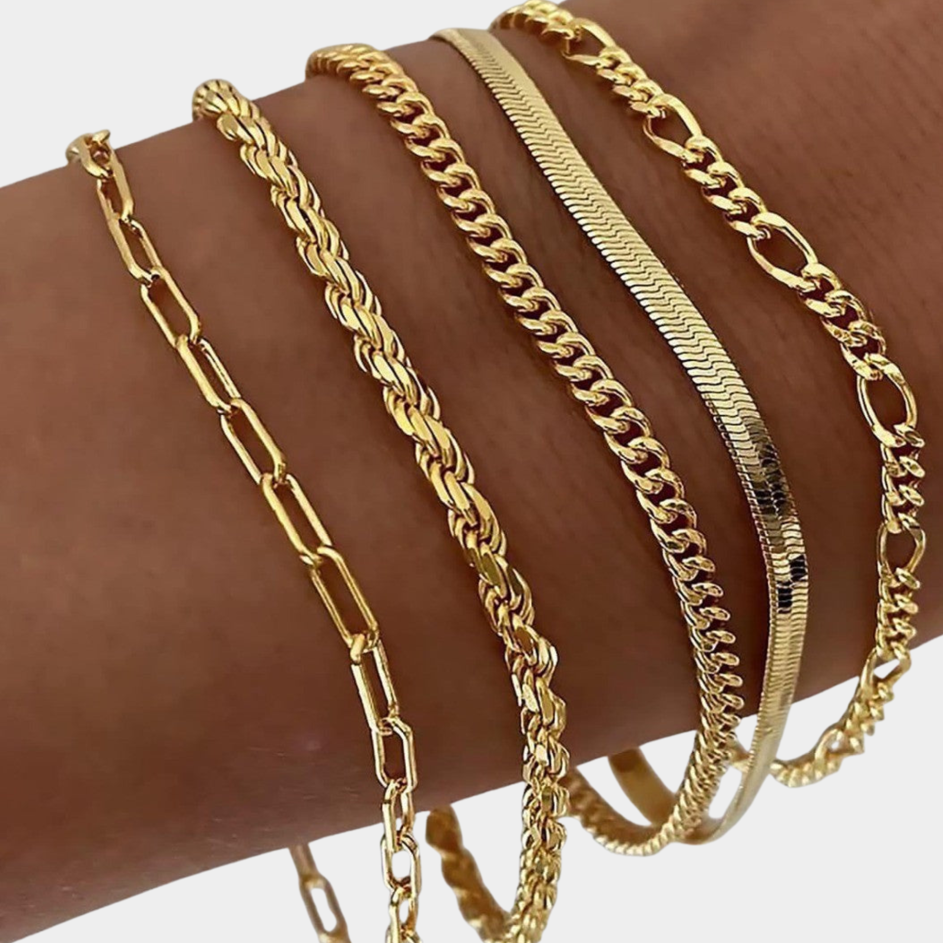 Juna Gold Bracelet Set