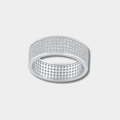 Ambrosia Fenzi White Gold Ring