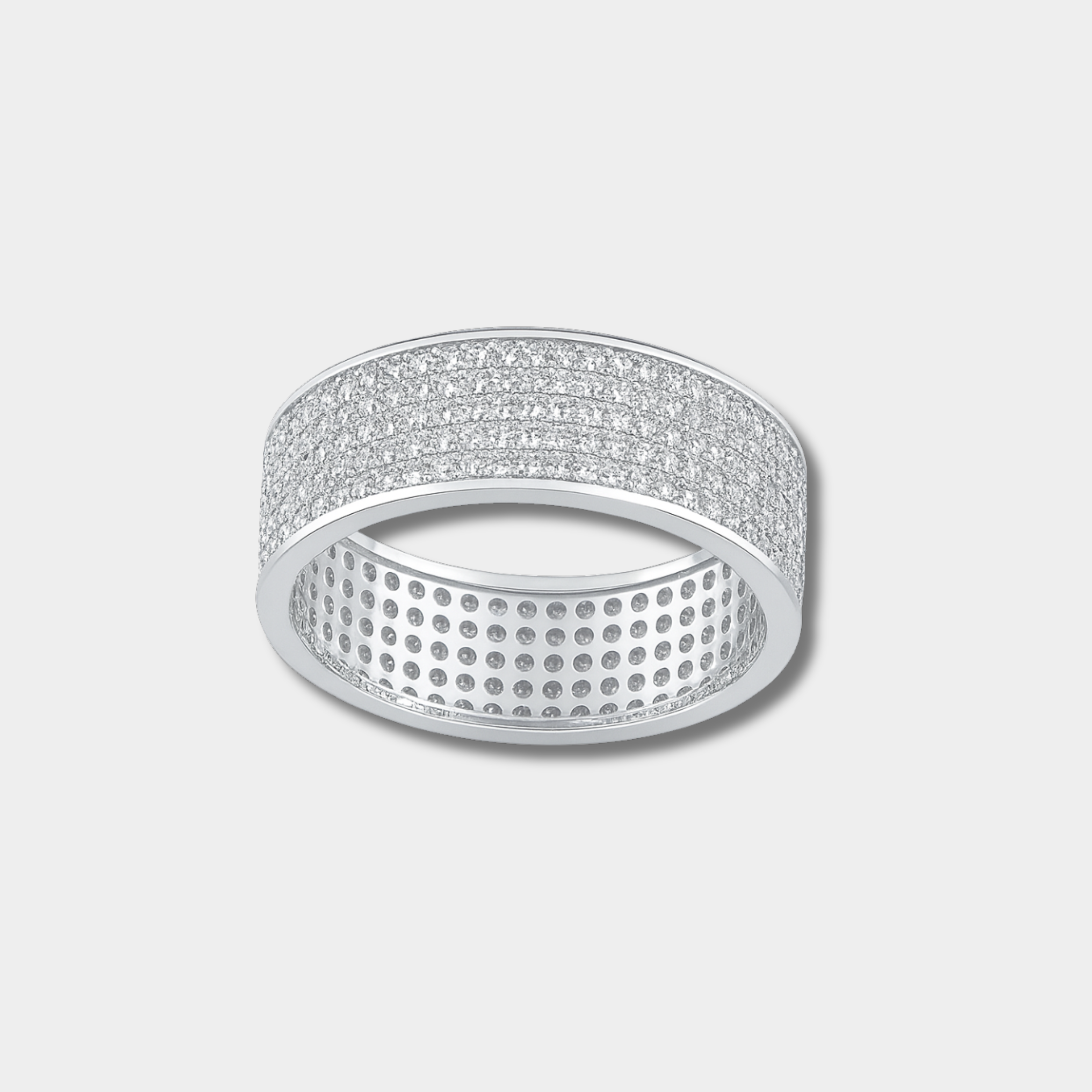 Ambrosia Fenzi White Gold Ring