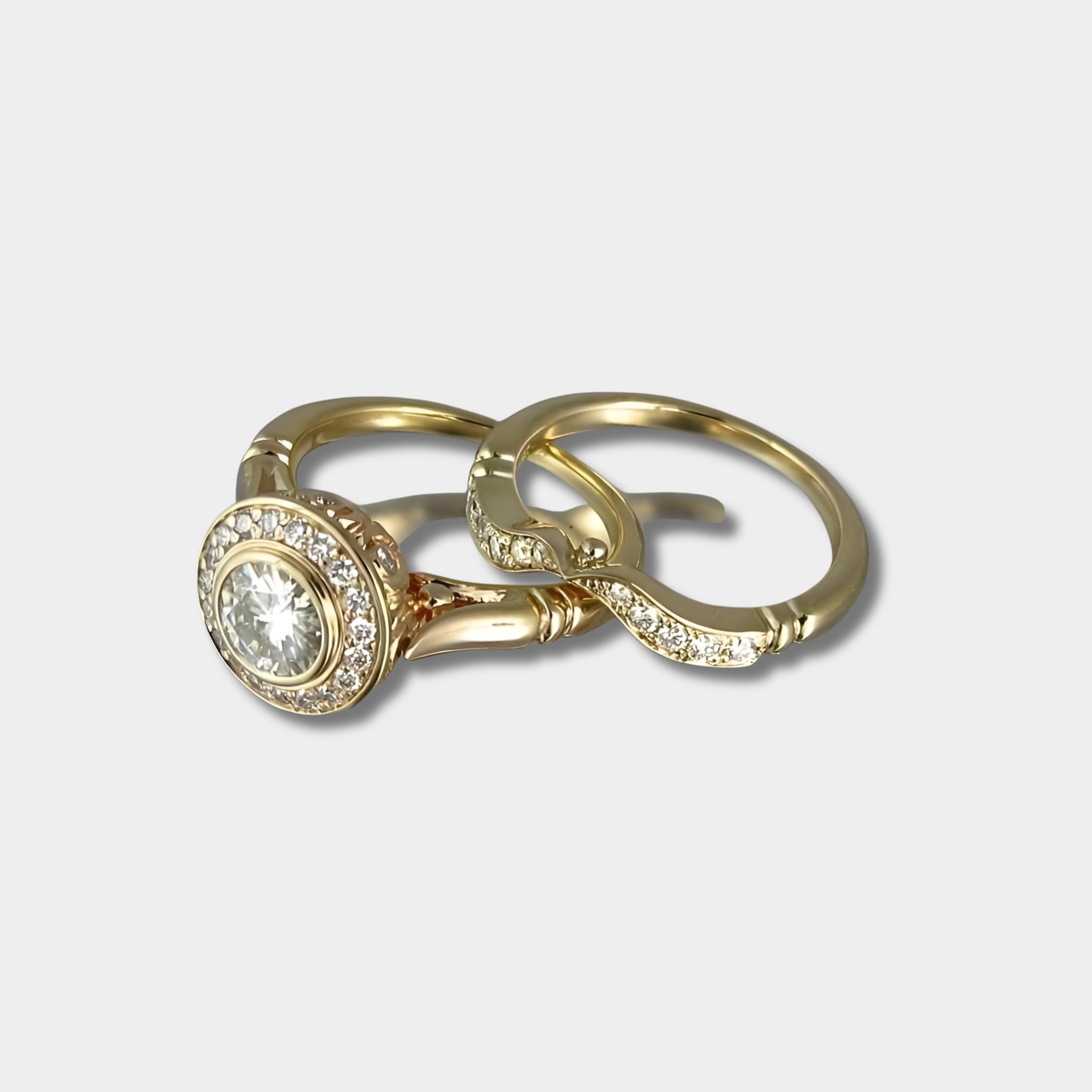 Lena – Retro Gold Ring Collection