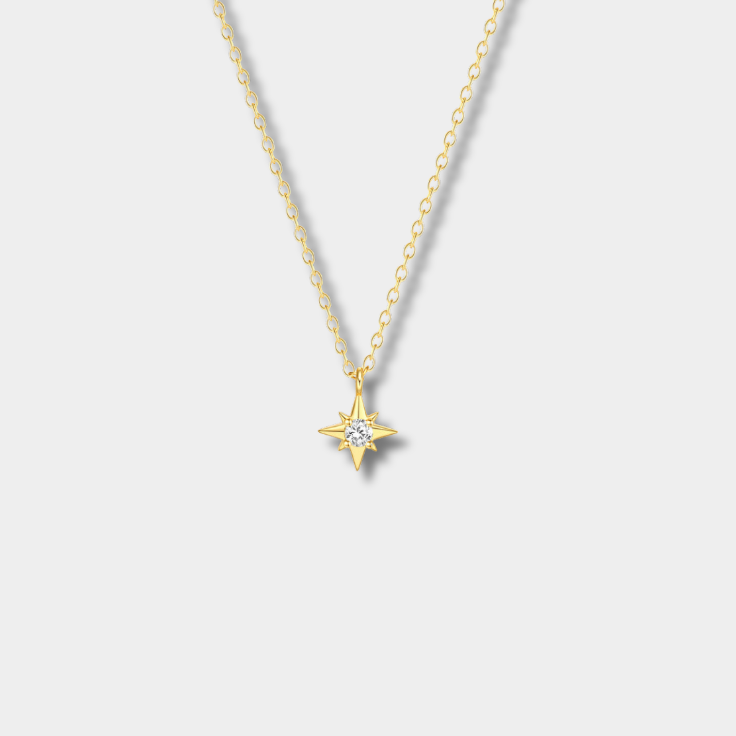 Lina – Elegant Silver Chain with Round Medallion