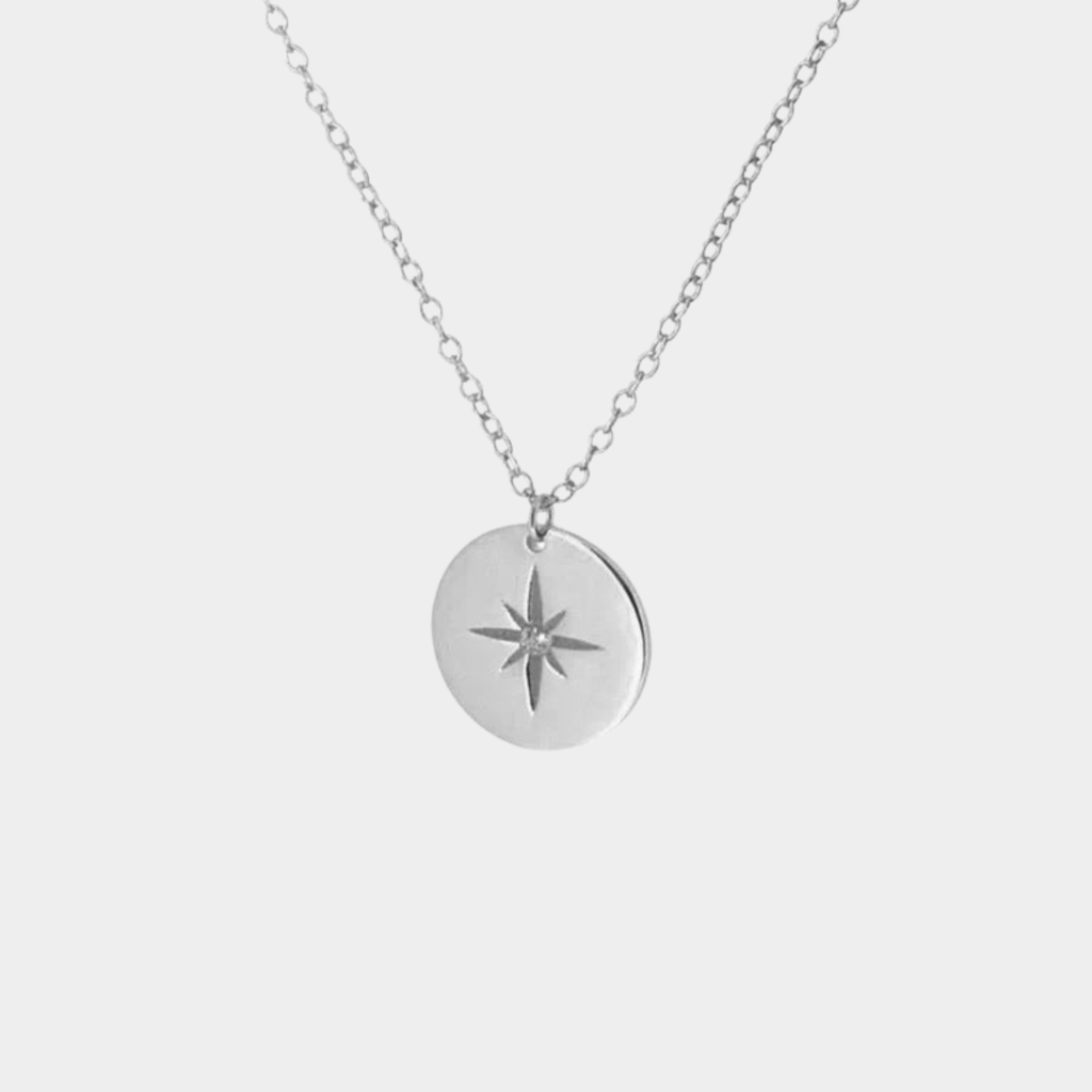 Sophie – Elegant Multi-Layer Silver Necklace with Subtle Pendants