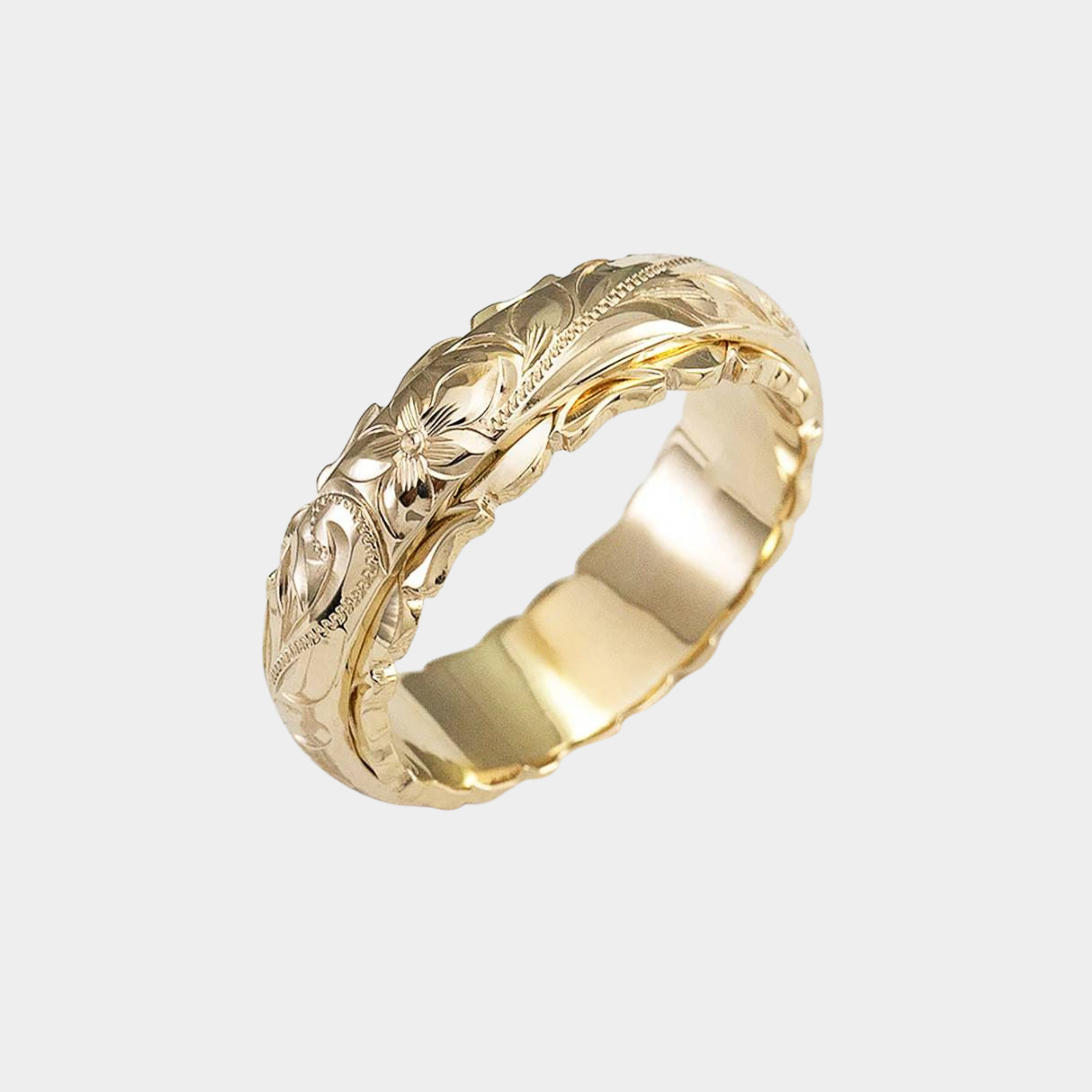 Floral Accent Madelief Vintage Ring