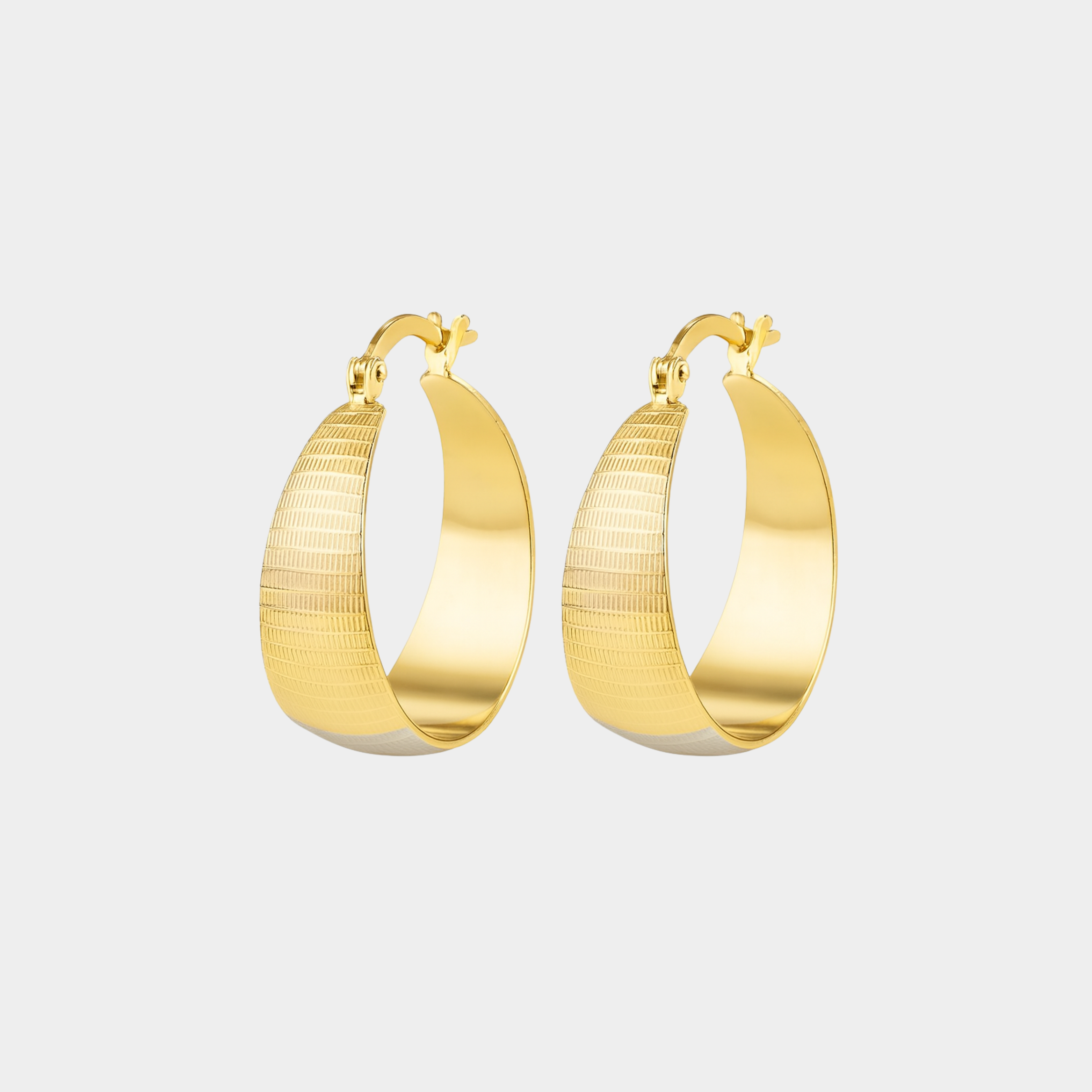 Karina – Silver Earrings Featuring Clear Crystals