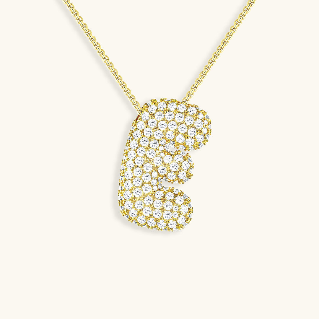 Melanie – Double Heart Gold Necklace