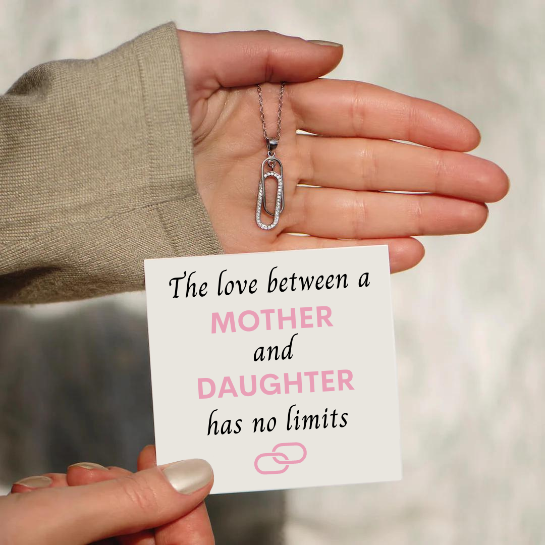 Forever Connected Necklace for Mother and Daughter